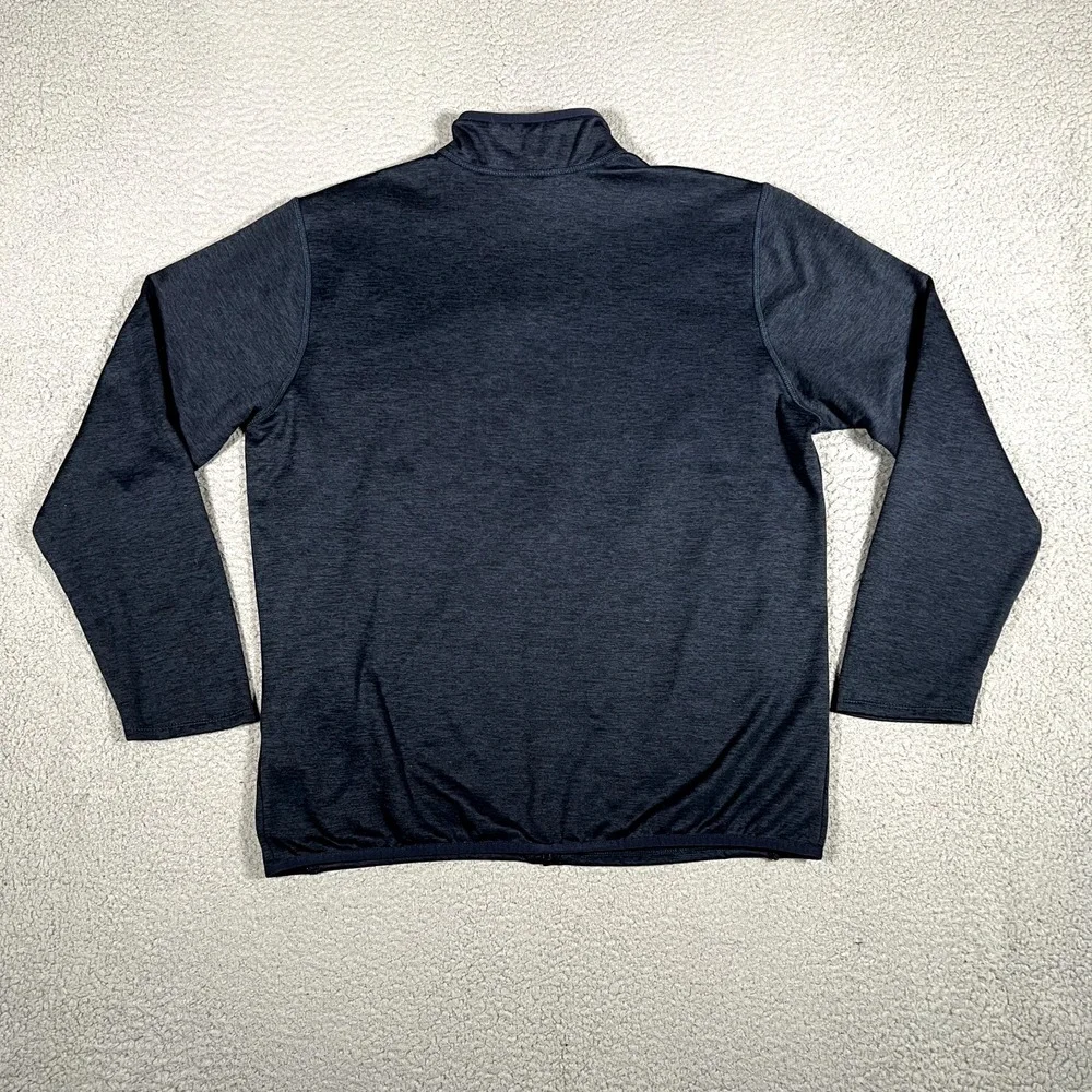 The North Face Sweater Mens‎ Large Blue Full Zip Outdoor Pullover Casual Preppy